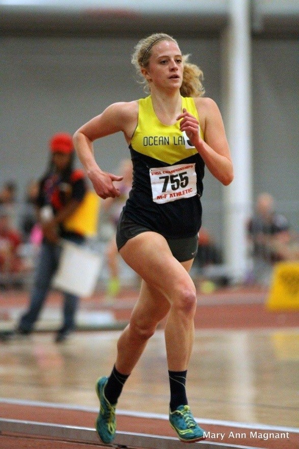 Madeleine won the track and field 6A state title with a time of 11:04 in the 3200 m at the Boo Williams Sportsplex in Hampton.