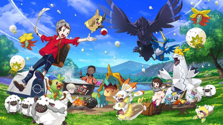 A graphic illustrating the new Pokémon added to the franchise in “Pokémon Sword” and “Pokémon Shield.” Picture provided by The Pokémon Company.