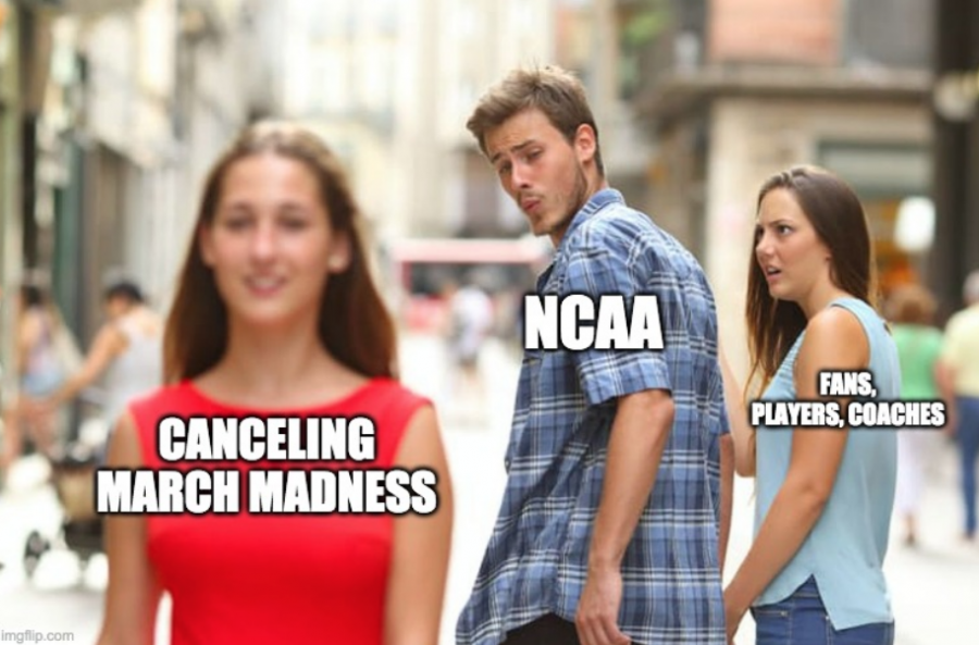 Despite+fan+and+player+disappointment%2C+the+NCAA+canceled+March+Madness.