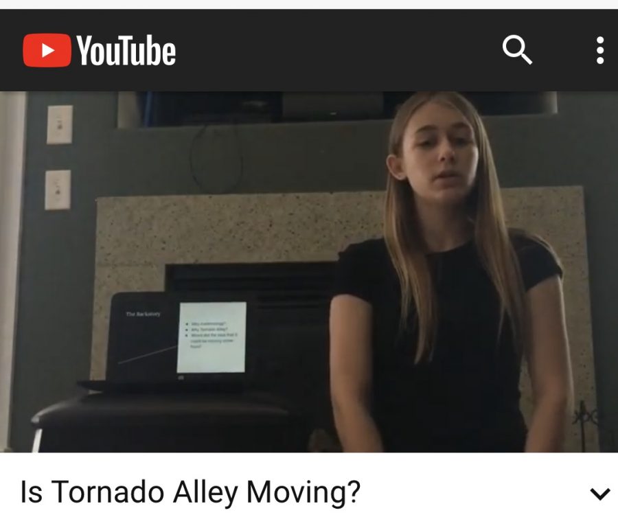 Featuring senior Trinity Webb, MASA seniors presentation on tornado alley reveals the new format for this years research presentations. Videos of presentations can be found on youtube. 
