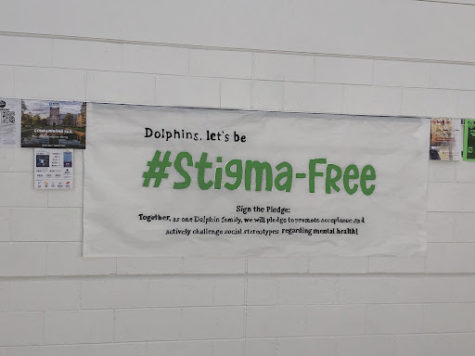 Ocean Lakes High School has pledged to promote acceptance and actively challenge stereotypes regarding mental health. Part of what the school has done is create the #Stigma-free campaign, which collected over 150 signatures.
