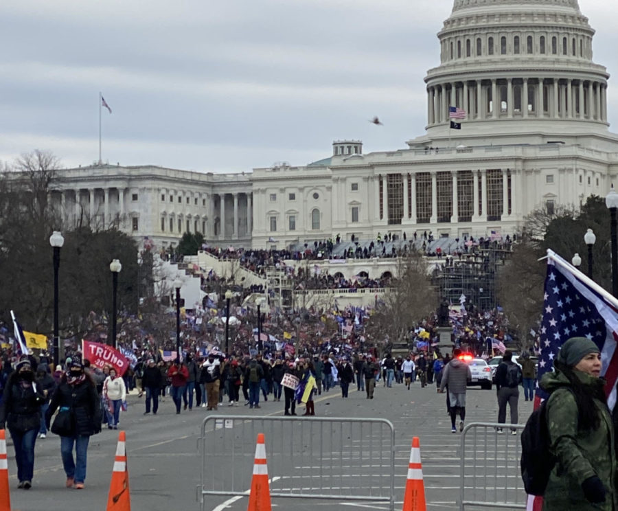 The deadly January 6th riots were a little over a year ago.  Around 2,500 protesters gathered around the United States Capitol and protested what they saw as election fraud. 
