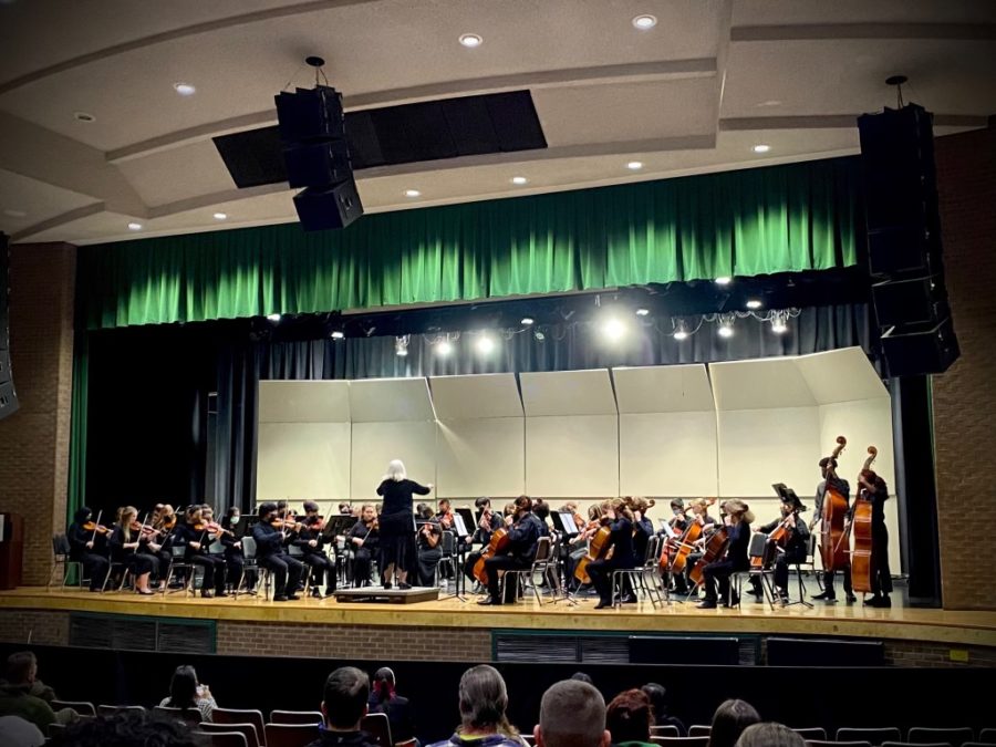An assortment of Assessment performances with Orchestra (first) at Cox High on March 3, 2022, Band (second) at Tallwood High on March 11, 2022, and Chorus (third) at Norview High on March 26, 2022. 