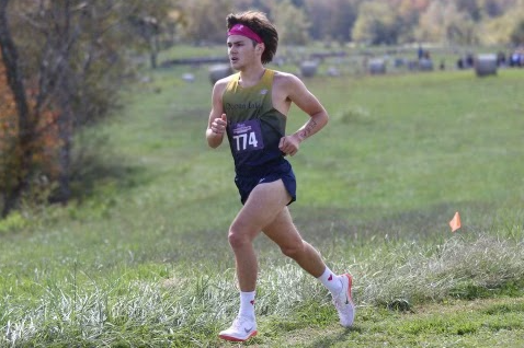 Nick Pham places 12th out of 255 runners with a time of 16:10.40 at the Albermarle Invitational on Oct. 8, 2022. 
