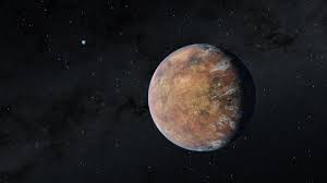 The Planet TOI 700 E as viewed from the James Webb Telescope, which was created by NASA engineers. 
