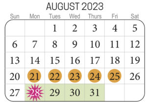 Virginia Beach Public Schools officially announced the 2023-2024 school schedule. This calendar displays the first day of school as Aug. 28, 2023 rather than Sep. 5 2023, the day after Labor Day. 