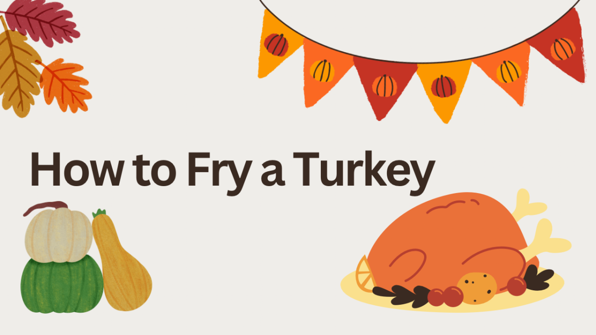 How to fry a turkey
