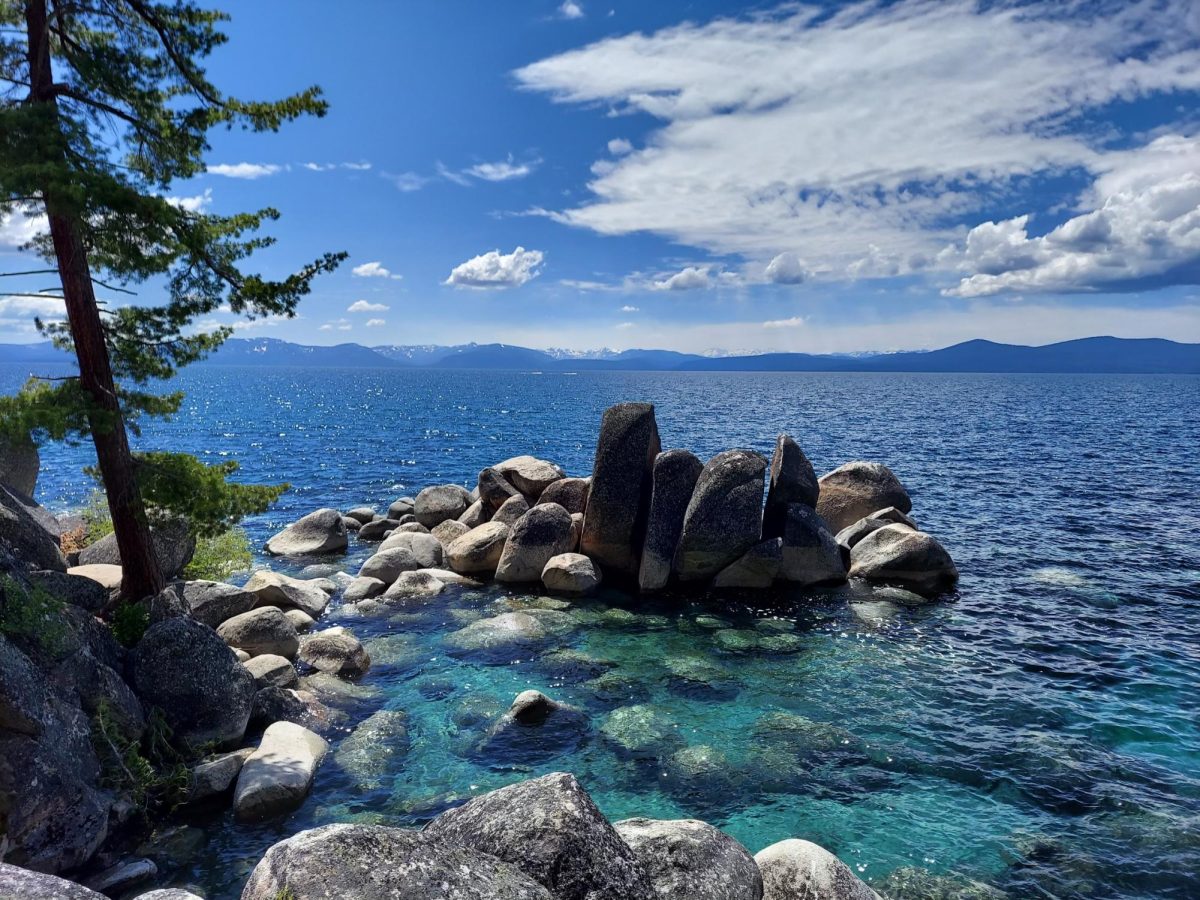 An+eroded+rock+forms+on+the+edge+of+Lake+Tahoe+in+California+on+June+22%2C+2023.+Photo+used+with+permission+from+Aaralynn+Malikian.
