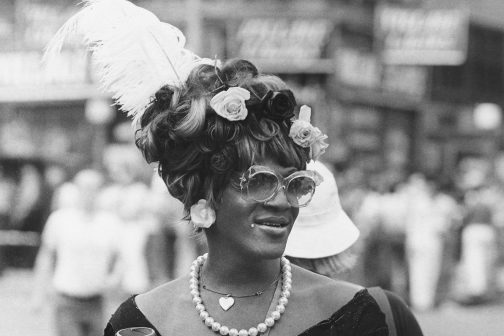 Marsha P. Johnson advocates for LGBTQ+ rights in 1997. (Marsha P. Johnson 1970’s/Hank O’Neal/WikimediaCommons/Public domain)