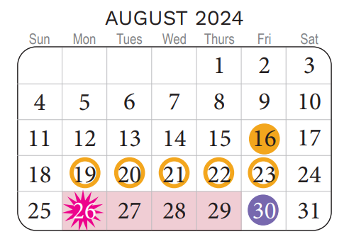 Virginia Beach Public Schools publicizes the 2024-2025 school schedule. This calendar presents the first day of school as Aug. 26, 2024, rather than the day following labor day. 