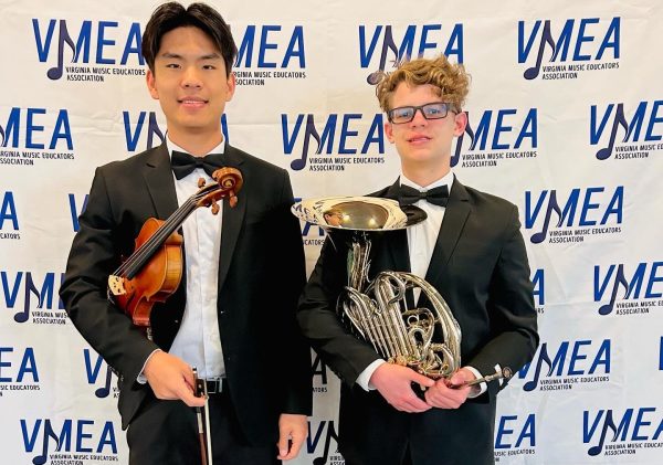 Students perform at All-Virginia Band and Orchestra