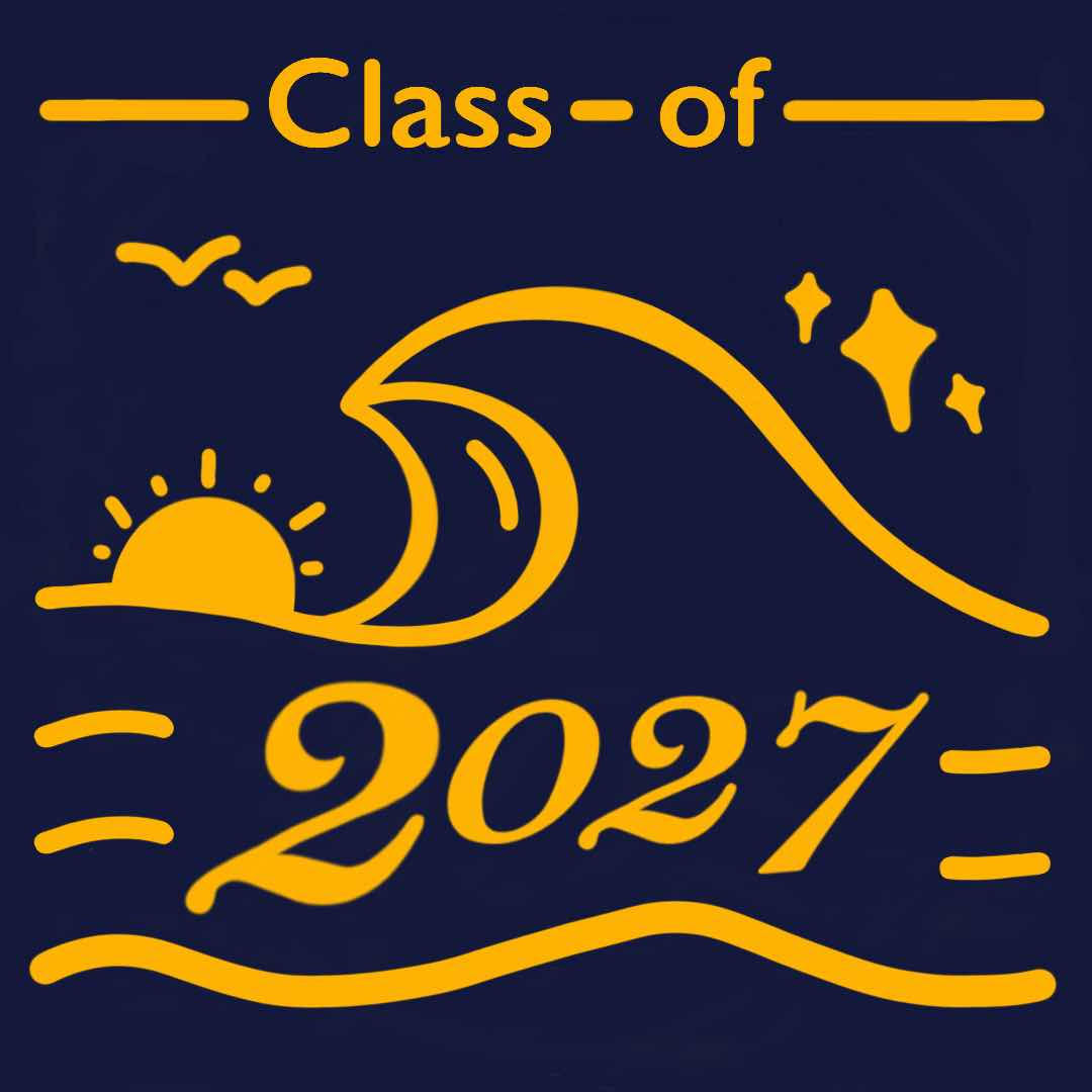 The winner of the merchandise design contest, Gopi Konkepudi, created a logo that best represented the Class of 2027. Sponsored by the class, the contest was exclusively for sophomore students from Sept. 9 to Sept. 19, 2024. Photo used with permission from Raizel Dino.