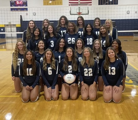 Girls volleyball continues their season at home against Salem on Sept. 24, 2024. Photo used with permission from Christina Barnhart. 
