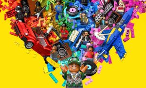 The poster of “Piece by Piece” shows off Pharrell William’s colorful life through Legos. The movie was released in the United States on Oct. 11, 2024. Photo used with permission by Animation Magazine.