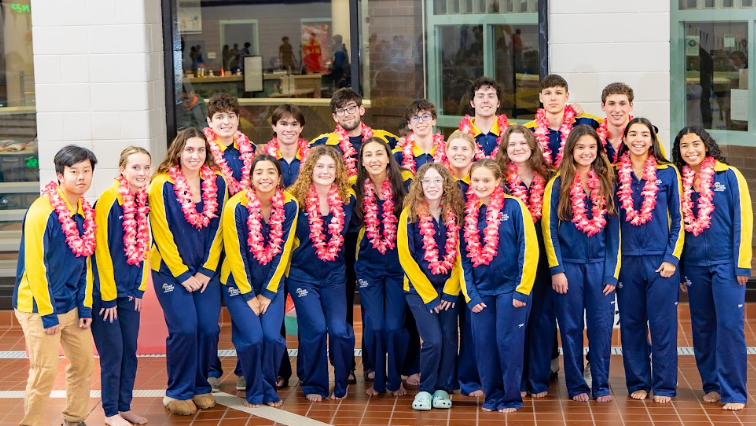 Seniors celebrate senior night before competing against Princess Anne High School at Bayside Recreation Center on Jan.17, 2025. Photo taken with permission from David Bostic. 
