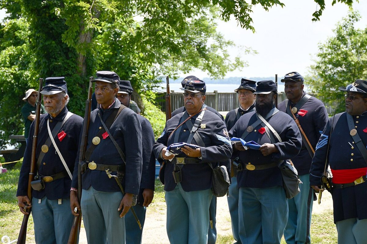 Juneteenth continues to be recognized as a day of African American freedom in the United States, even if rights are still being fought for to this day.
(Color guard bringing in the American and Juneteenth flags / Wikimedia Commons)