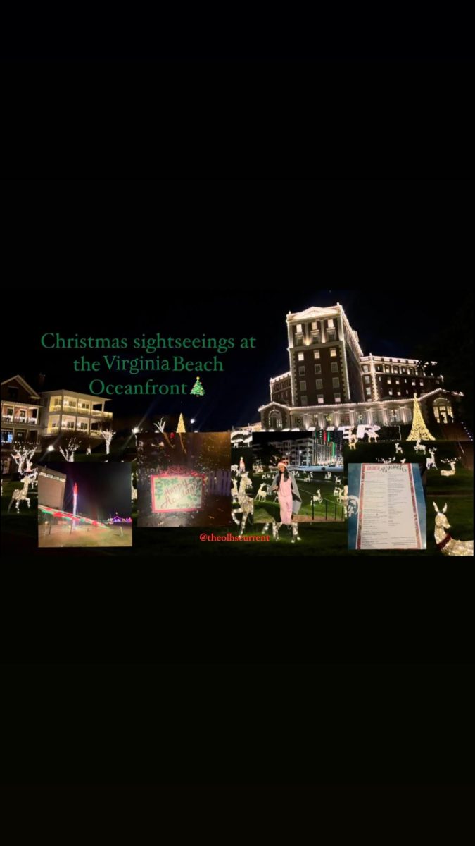 Christmas sightseeings at the Virginia Beach Oceanfront