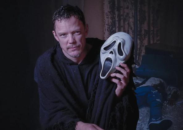The reappearance of Matthew Lillard was a major draw for "Scream 7." He reprised his role as Stu Macher. Courtesy of Paramount Pictures.